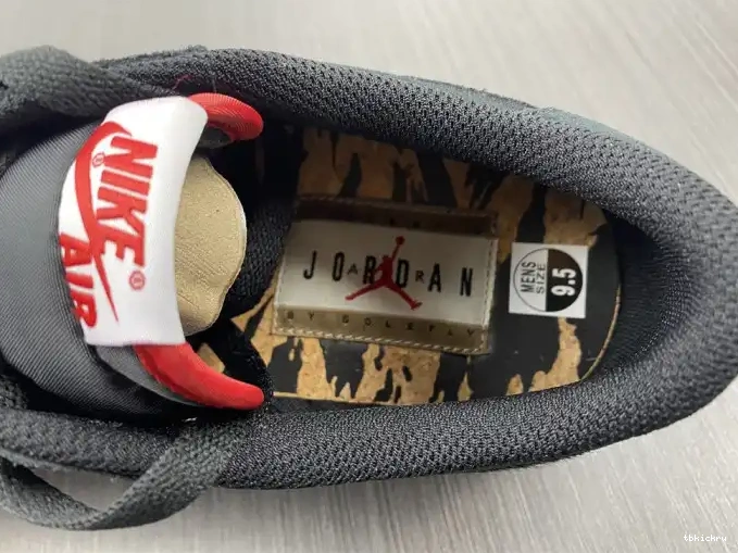 Reps TBK Air SoleFly Jordan x 1 Carnivore Low DN3400-001 0513